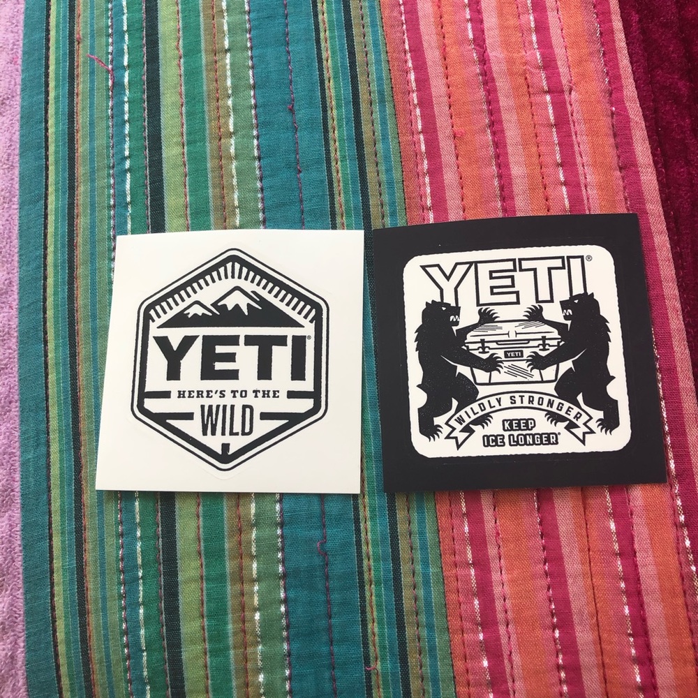 Yeti stickers *free with any purchase